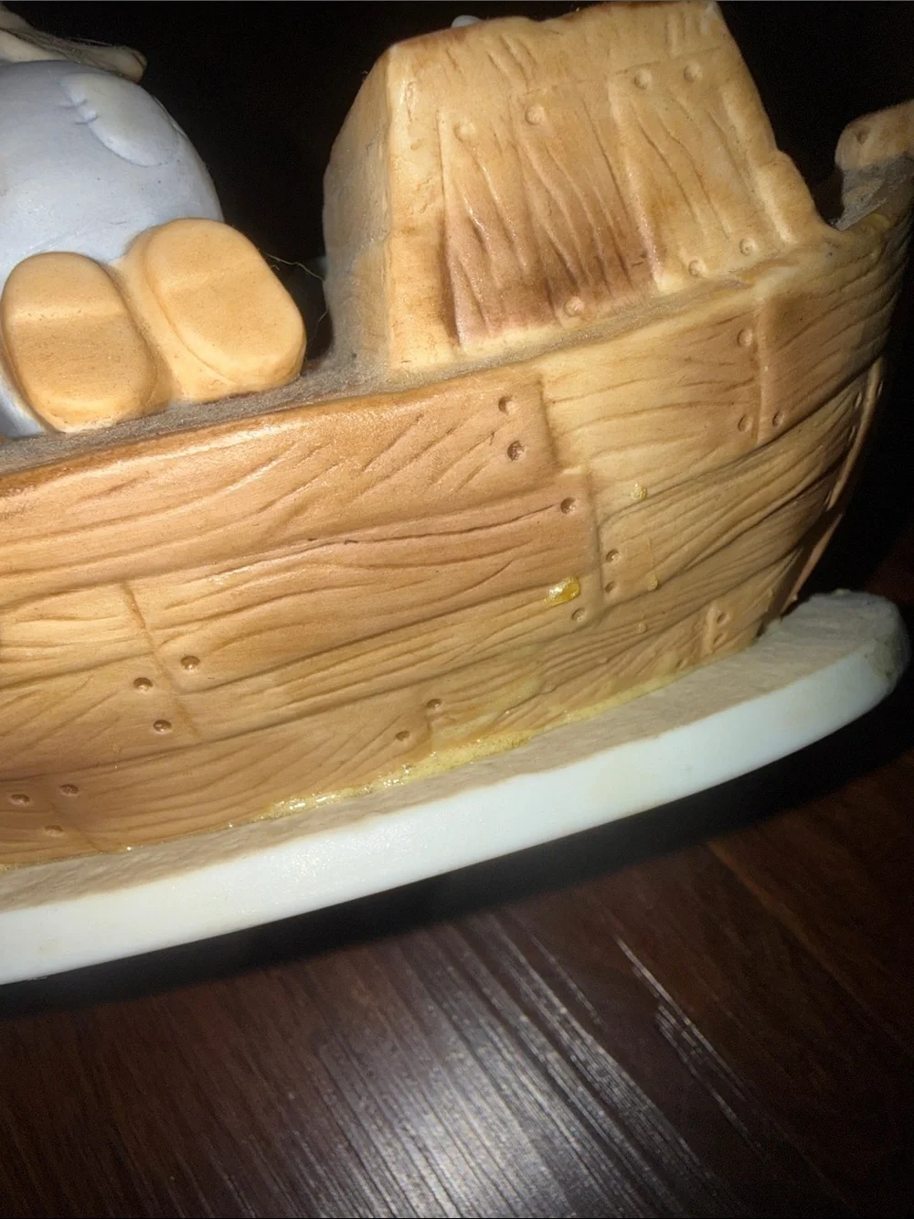 Noah's Ark Ceramic Figurine Set in Pastel Colors